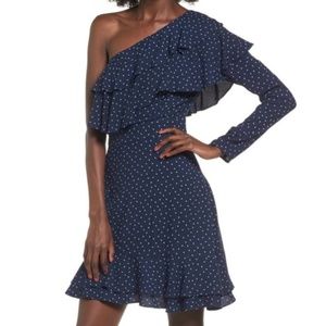 Wayf One Shoulder Dress